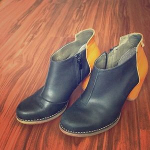 GENUINE Leather Booties